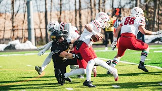 Tech Football  Minot State Highlights  110423 [upl. by Navis]