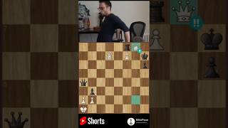 Brilliant Queen Sacrifice and Underpromotion chess gothamchess shorts [upl. by Ernesto]