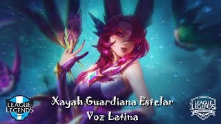 League of Legends  Xayah Guardiana Estelar  Voz Latina [upl. by Denten]