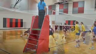 Ririe High School Volleyball  State Tournament [upl. by Ayerdna373]