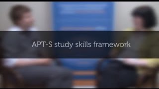 Stella Cottrell  The APTS study skills framework [upl. by Logan]