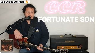 CCR Fortunate Son Guitar Lesson  Tutorial [upl. by Michi]