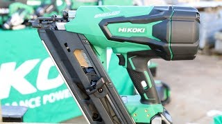 Hikoki NR1890DC 18v Brushless Nailer  FIRST LOOK [upl. by Lemra57]