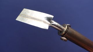 2 Method of welding plastic with nails and straws   Simple way to fix broken plastic [upl. by Aisor]