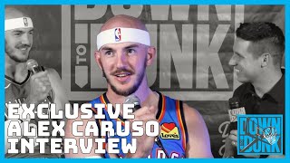 Alex Caruso EXCLUSIVE Interview [upl. by Neerhtak884]