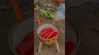 WOW SMART idea and USEFUL for survival in forest camping outdoor survival bushcraft [upl. by Tybi485]