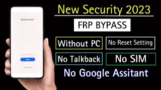 How To Bypass a Google Account After Factory Reset  New Security 2023  New Method [upl. by Crysta322]