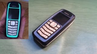 Nokia 3100 glowing test charging photons original phosphorescent case [upl. by Skyler183]