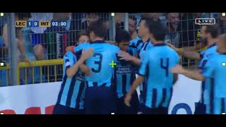 Goal  Lecco vs Inter Milan 20 ► 2015 Friendly Match 04092015 [upl. by Borgeson]