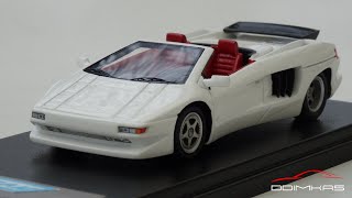 Cizeta Moroder V16T Spider 2003  Обзор набора Alezan  Сборные масштабные модели автомобилей 143 [upl. by Klara]