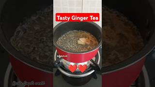 Tasty ginger tea for Cough amp Cold❤️ shorts ytshorts youtubeshorts gingertea adrakchai [upl. by Victorine]