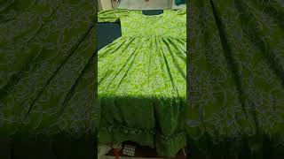 সুতি কাপড় দিয়ে ক্যাটালগ ডিজাইন টা করলাম dressmaker by shahanasumi dress howtomakebabydress [upl. by Enoved]