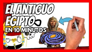 ✅ La HISTORIA del ANTIGUO EGIPTO en 10 minutos  Resumen de La historia de Egipto 13 [upl. by Ellertal688]