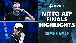 Zverev Takes On Fritz Sinner Battles Ruud  Nitto ATP Finals 2024 Highlights SemiFinals [upl. by Atinel196]