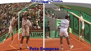 Newton Tênis  Pete Sampras service [upl. by Okoyik11]