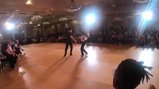 West Coast Swing Dance  Stephen Weltz  Emily Huang  Allstar JampJ  Summer Hummer 2019 [upl. by Barnum]