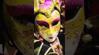 Venetian Mask In Venice Carnival venice europe italy shorts viral [upl. by Emmie]