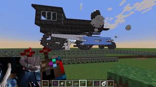 Train going UP 4 Deg Grade MInecraft VS2 Mod [upl. by Baumann]