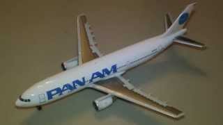 Episode 200 Herpa Wings 523424 Pan Am Airbus A300B4 Clipper America Reg N202PA 1500 Scale [upl. by Toile]