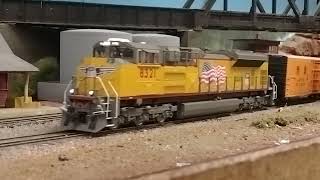 Running A Union Pacific SD70Ace [upl. by Rolecnahc]