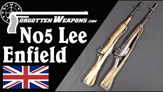 quotJungle Carbinequot  the Lee Enfield No5 MkI Rifle [upl. by Nyrrat671]