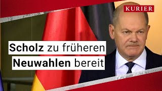 Scholz noch heuer zu Neuwahlbeschluss bereit [upl. by Ynohtna976]