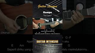 Hampa  Ari Lasso  Tutorial Chord Gitar Mudah dan Lirik chordgitar [upl. by Edgerton]