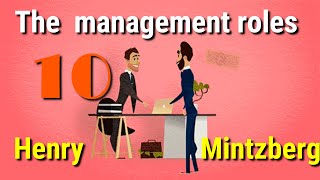 Mintzbergs 10 Management Roles Identifying the Roles Managers Play [upl. by Nrol]