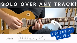 The Most Useful Blues Licks [upl. by Thordis]