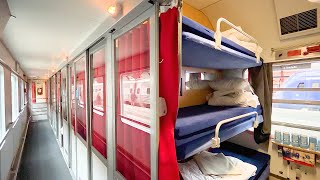 🇩🇪🇸🇪Riding on Swedens Amazing Sleeper Train from Berlin to Stockholm  Snälltåget [upl. by Neibart887]