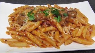 Penne Pasta With Italian Sausage [upl. by Chien]