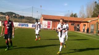 Torneo di Viareggio CagliariParma ritorno squadre in campo per inizio ripresa [upl. by Rafaelof722]