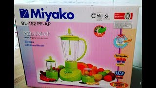 Unboxing and review Blender Miyako BL 152 PFAP I INDONESIA [upl. by Bernie]