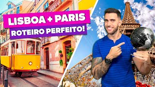 Roteiro de viagem perfeito por LISBOA e PARIS [upl. by Gratia]