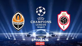 Shakhtar Donetsk 4 x 2 Royal Antwerp Champions League  Grupo H 6ª rodada [upl. by Ansley]