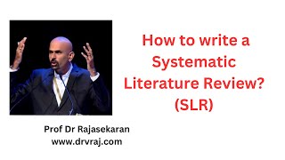 How to conduct Systematic Literature Review SLR [upl. by Kazmirci]