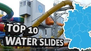 TOP10 Die extremsten Wasserrutschen Deutschlands  Germanys most extreme water slides [upl. by Sivram]