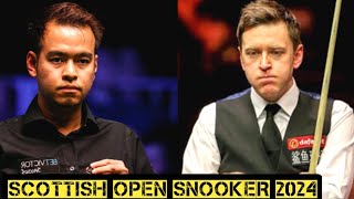 Noppon saengkham vs Ricky Walden snooker 2024 Scottish open [upl. by Thissa266]