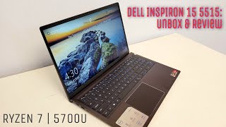 Dell Inspiron 5515 Unboxing amp Review [upl. by Eelyr]