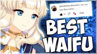 BLUE AITHER IS THE BEST WAIFU lul  Epic Seven [upl. by Ziwot116]