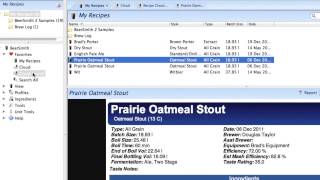 BeerSmith 2 Home Brewing Software Overview [upl. by Gregor]