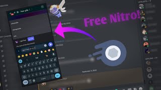 FREE Discord Nitro 🔥  Free Nitro Promo  Nitro GiftLink G3n  Nitro Promo Link [upl. by Atinehc553]