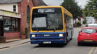 Classic Leyland Lynx at East Grinstead and Edenbridge [upl. by Adrahs]