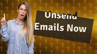 How do I unsend Gmail on my iPhone [upl. by Nahshu599]