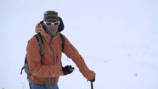 Ski touring  Navigating in poor visability [upl. by Adirf]