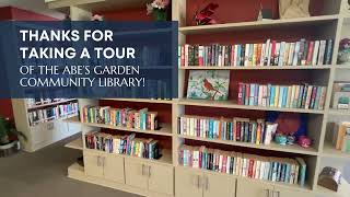 Abes Garden Community Library Virtual Tour [upl. by Eellehs]