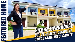 FEATURED HOME 05  SIERRA MODEL  3BR 2TampB TOWNHOUSE  VILLAS AT GOLDEN HORIZON TRECE MARTIRES [upl. by Forest]