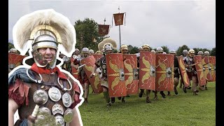 Epic Roman Legionary Attack  Historical Reenactment Event  rome total war in real life [upl. by Shatzer959]