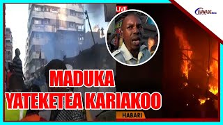 TAZAMA MADUKA YALIVYOWAKA MOTO KARIAKOO USIKU WA KUAMKIA LEO [upl. by Anertal]