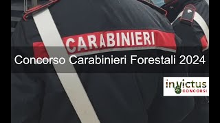 Concorso pubblico per 12 tenenti nel ruolo Forestale dell’Arma dei Carabinieri [upl. by Kolosick]